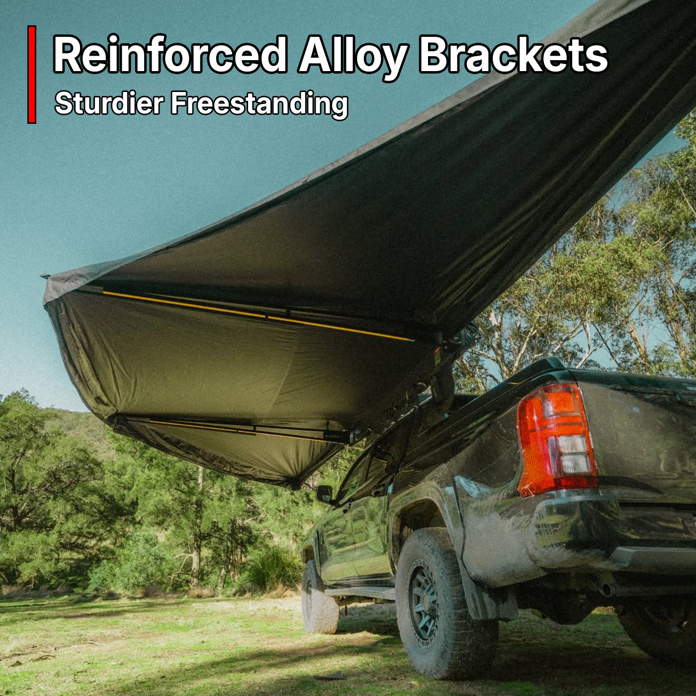 OPENROAD 2.5m 180 Freestanding Awning XL