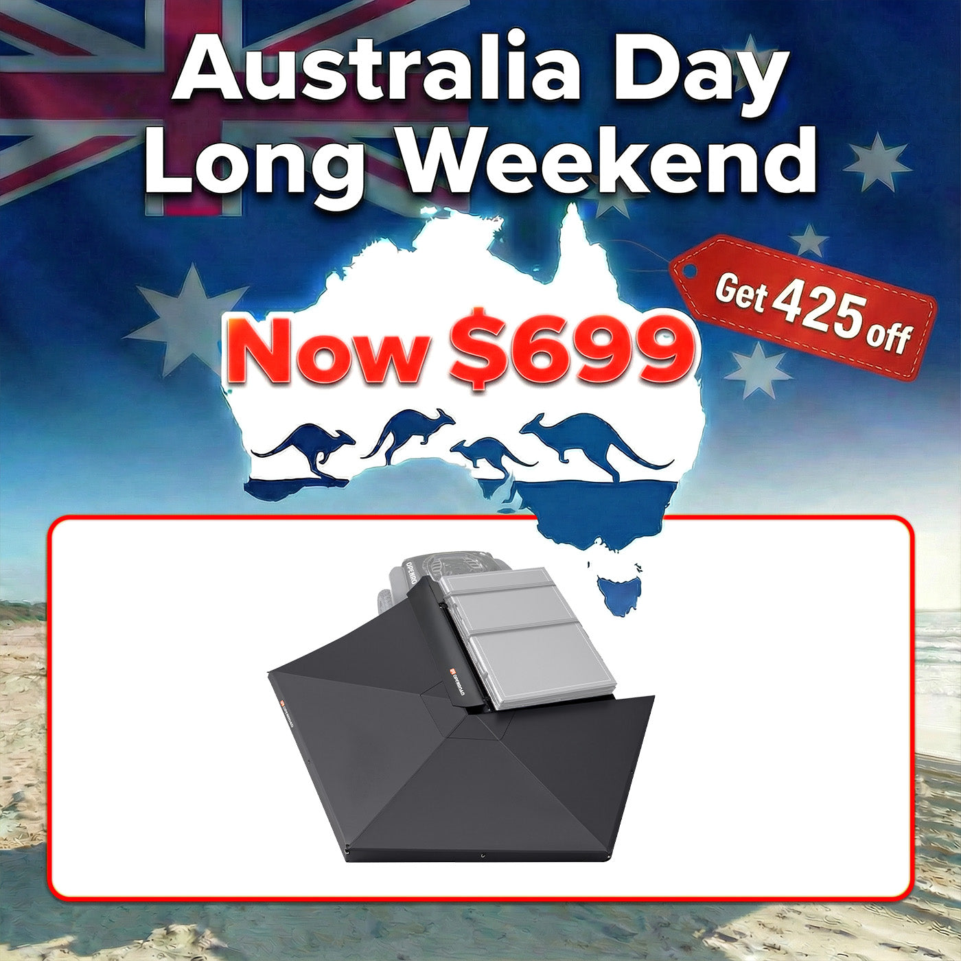 OPENROAD  270 Free Standing Awning for Camping