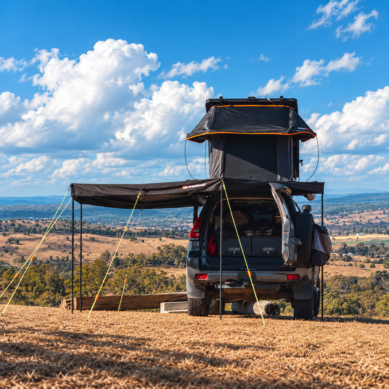 OPENROAD Aluminum Hard Shell Roof Top Tent-X Series