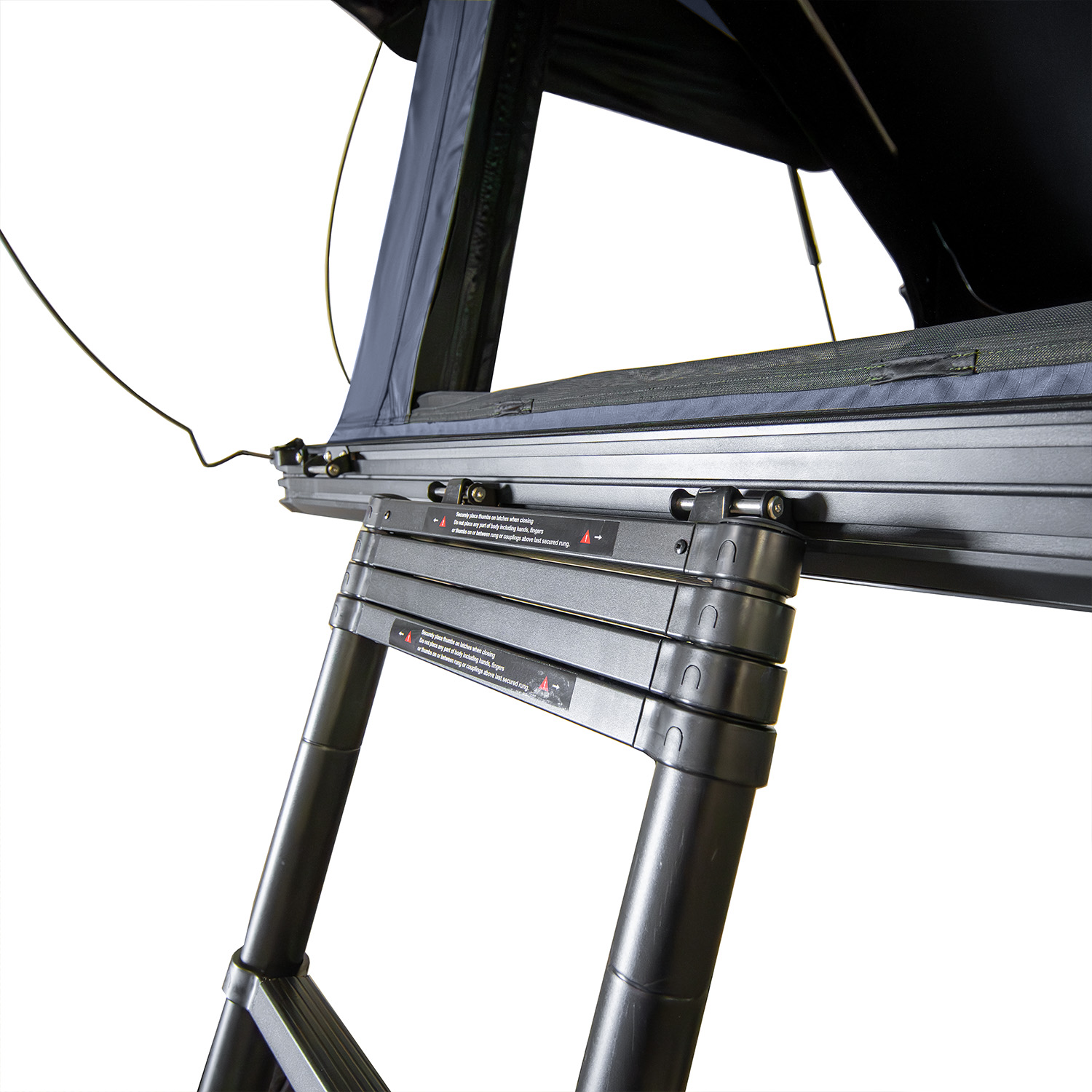 OPENROAD Aluminum Hard Shell Best Roof Top Tent-PeakRoof LT Series openroad4wd.com