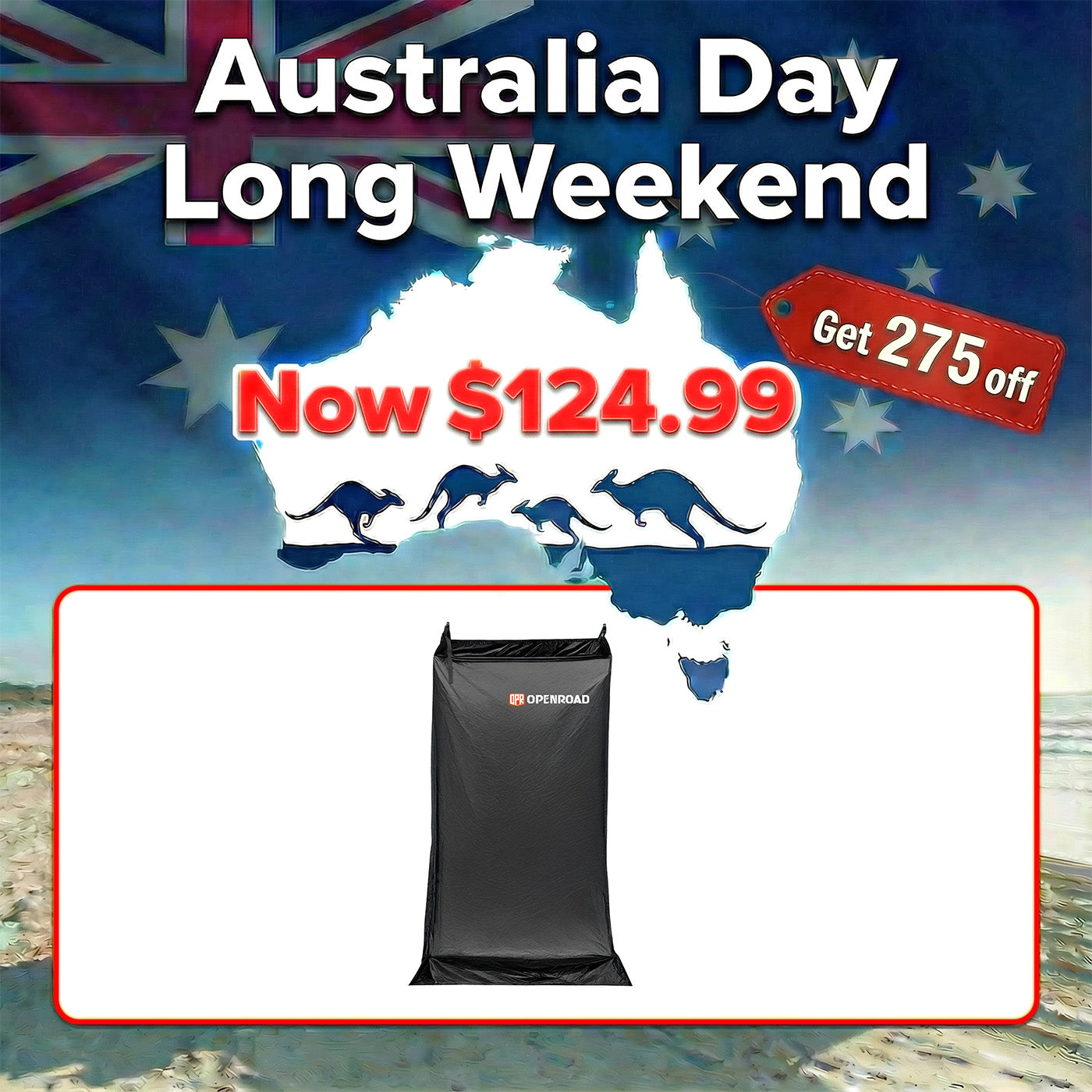 OPENROAD Shower Awning