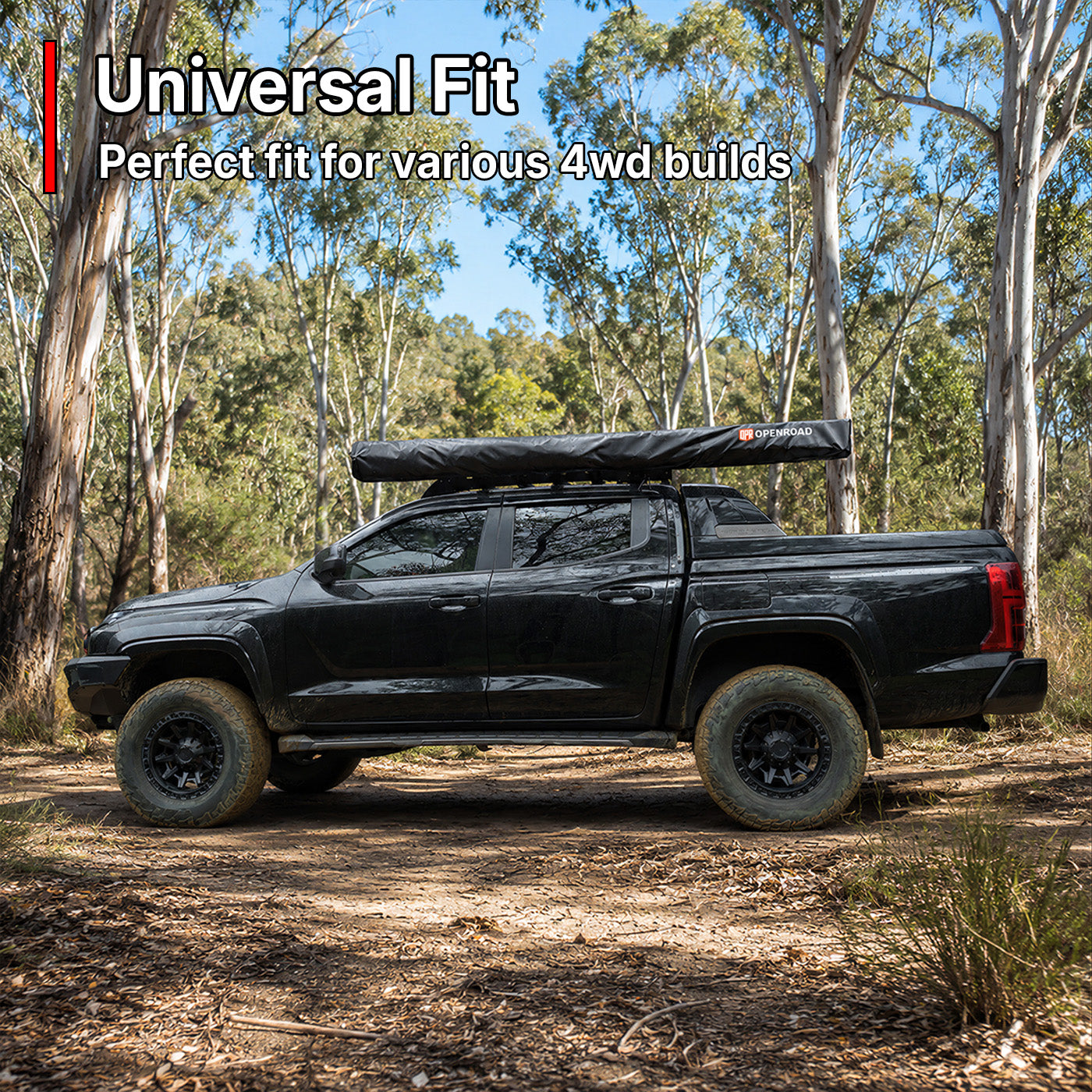OPENROAD 2.5m 180 Freestanding Awning XL