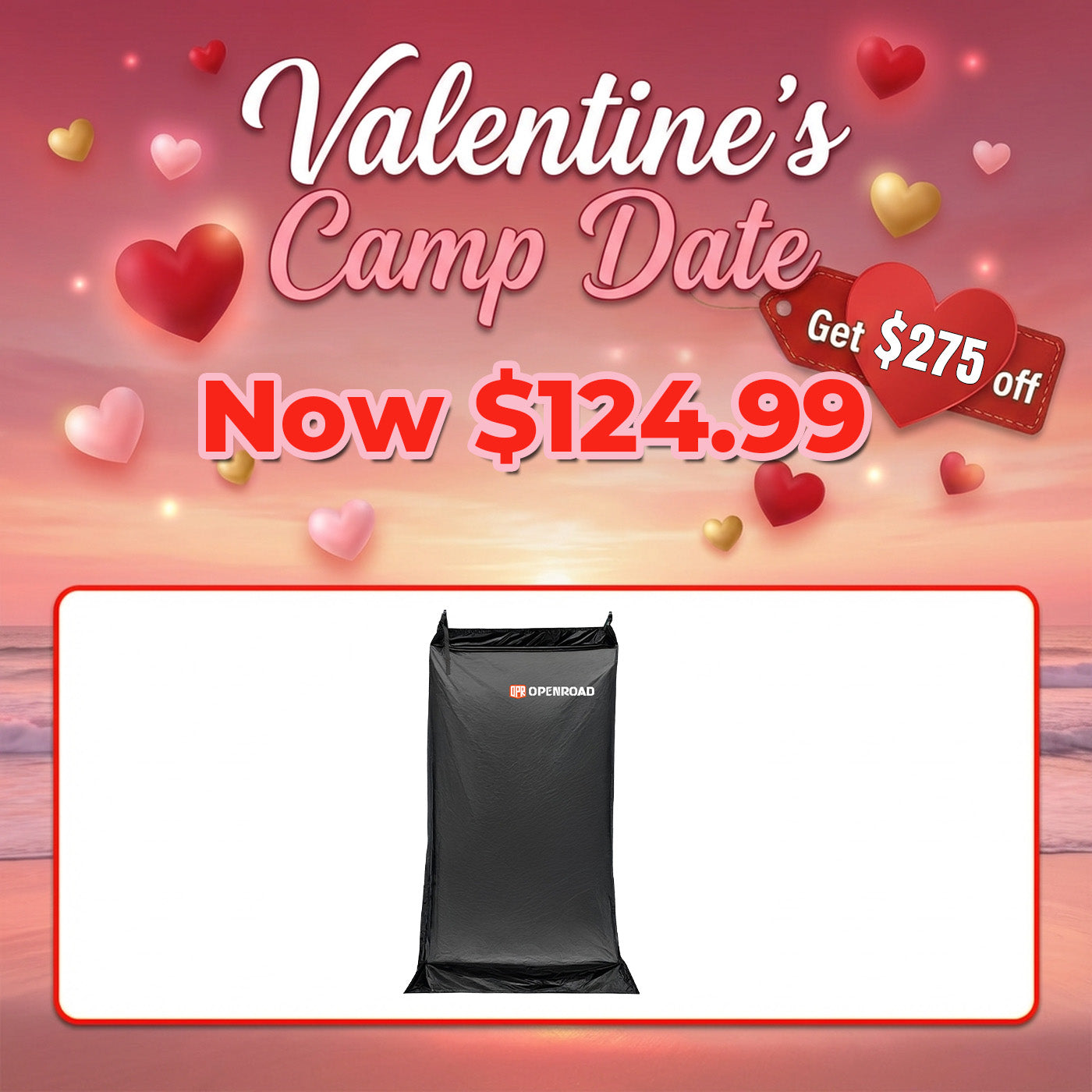 OPENROAD Shower Awning