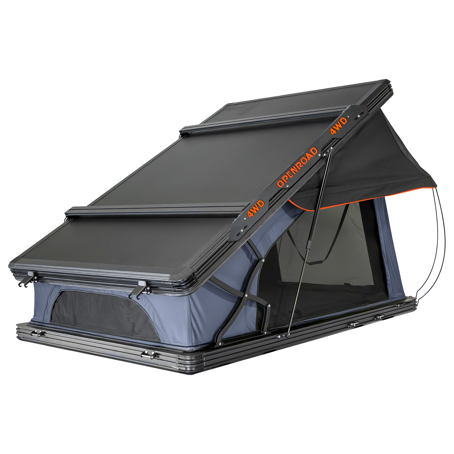 OPENROAD Aluminum Hard Shell Best Roof Top Tent-PeakRoof LT Series openroad4wd.com