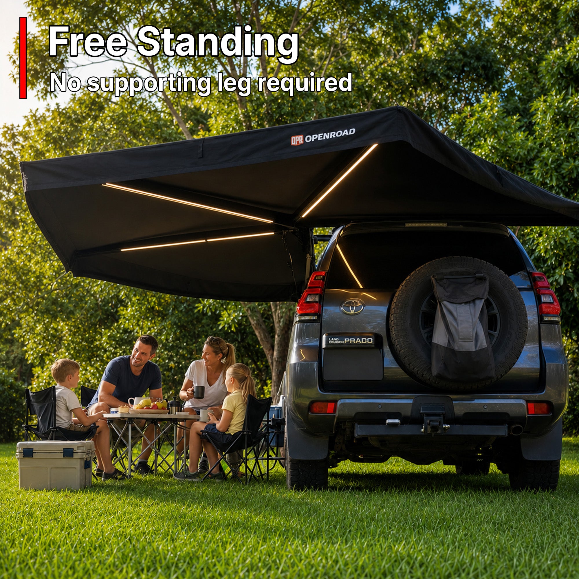 OPENROAD  270 Free Standing Awning for Camping