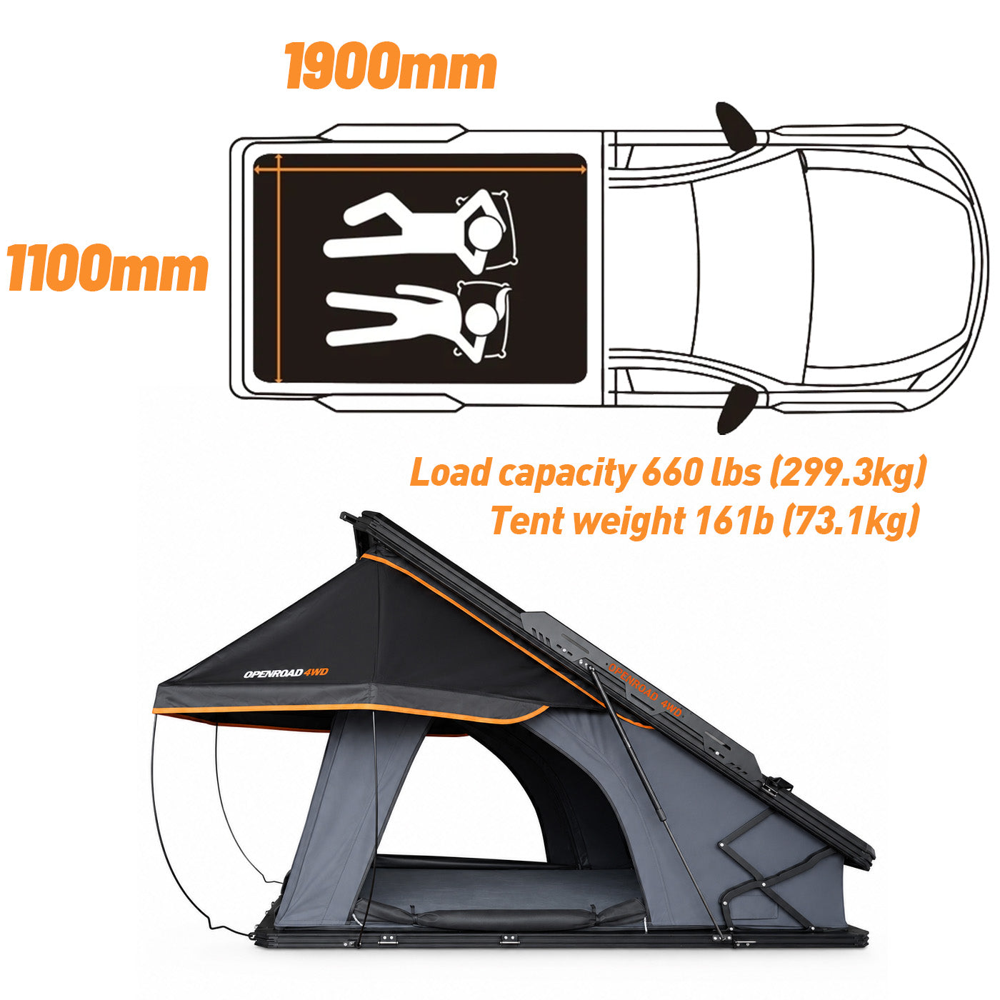 The Best Aluminum Hard Shell Roof Top Tents for Car & Jeeps