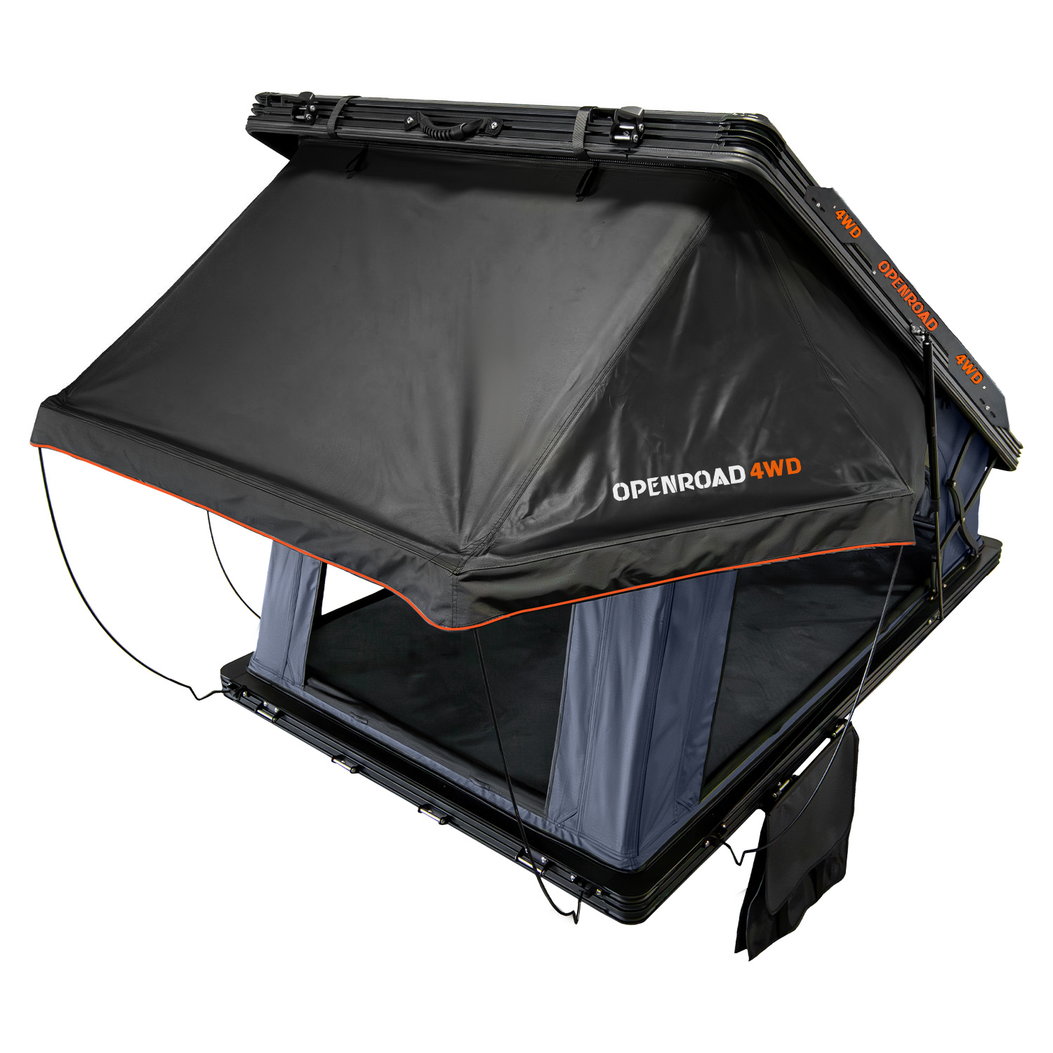 OPENROAD Aluminum Hard Shell Best Roof Top Tent-PeakRoof LT Series openroad4wd.com