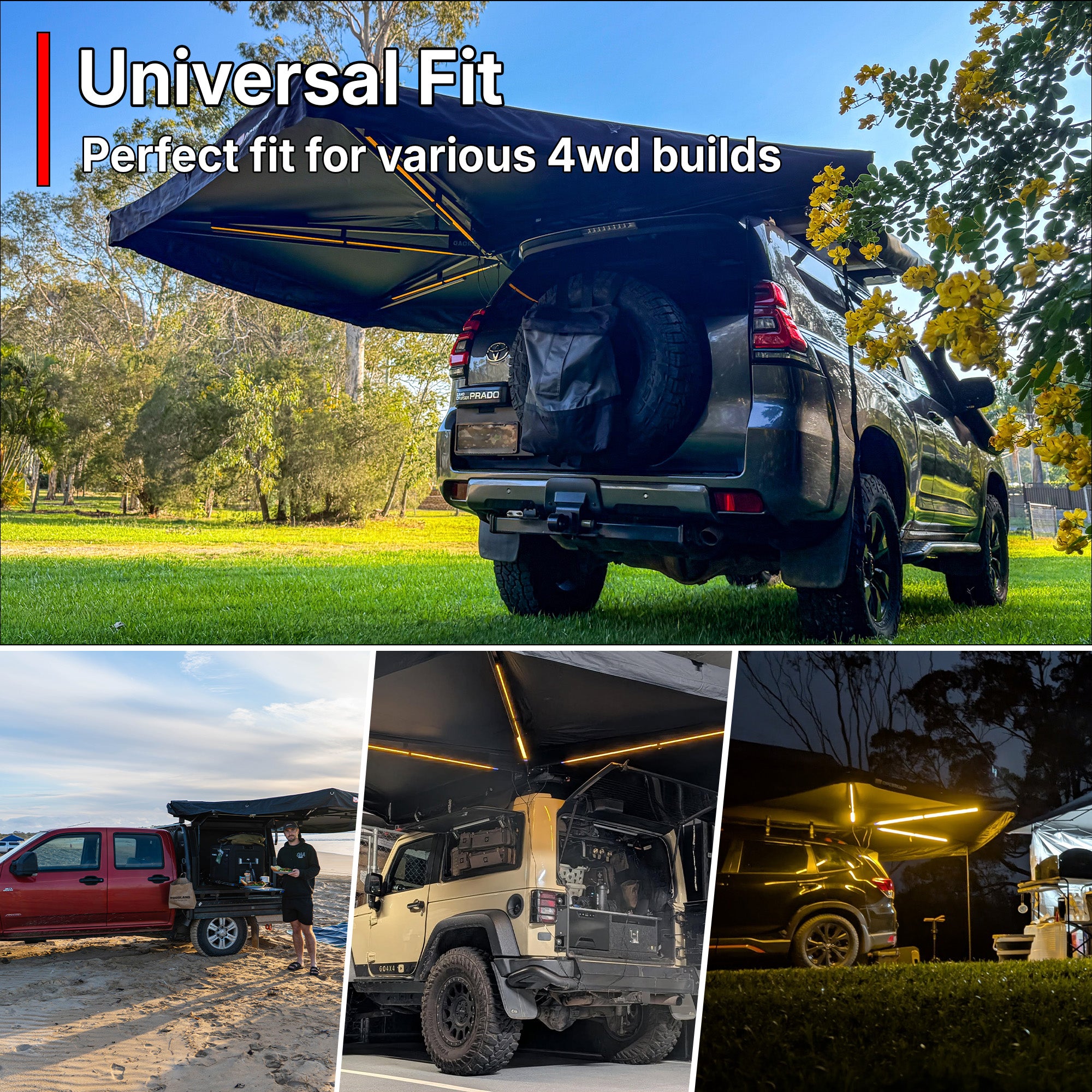 OPENROAD  270 Free Standing Awning for Camping
