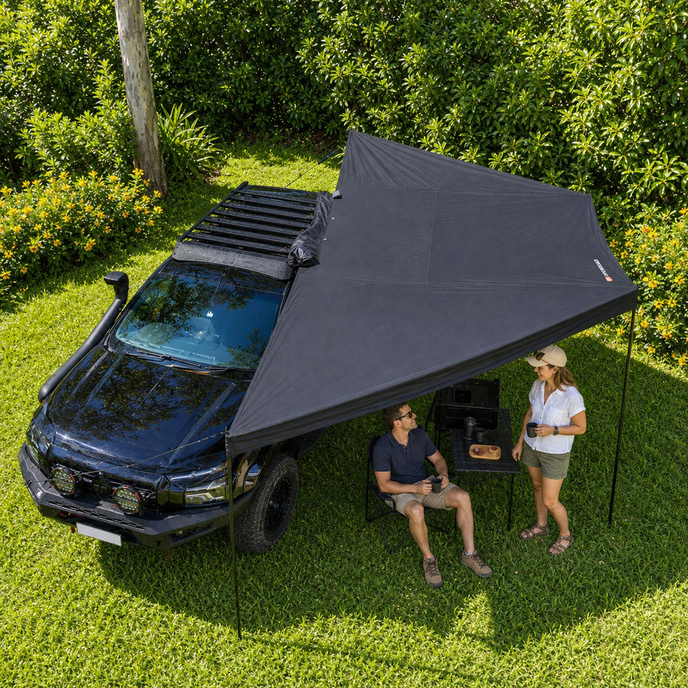 OPENROAD 2.5m 180 Freestanding Awning XL