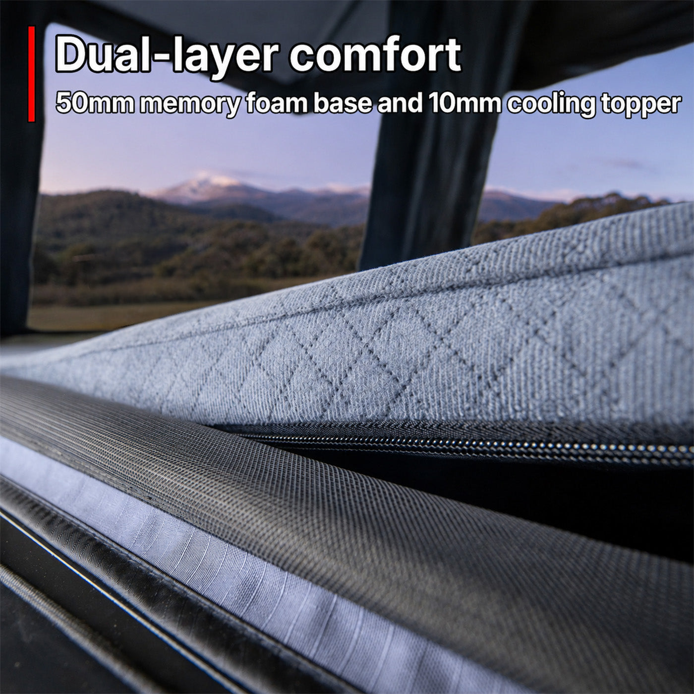OPENROAD Aluminum Hard Shell Roof Top Tent-X Series