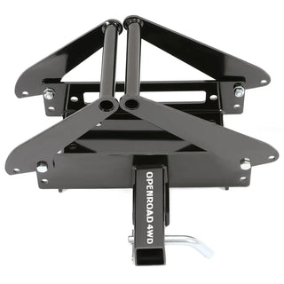 OPENROAD portable winch mounting plate with folding support arms