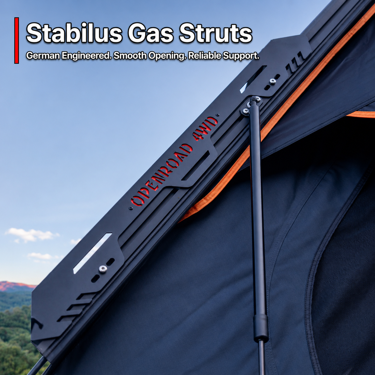 OPENROAD Aluminum Hard Shell Roof Top Tent-X Series