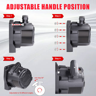 OPENROAD 10,000lbs Electric Winch with Synthetic Rope-Panther Series 3S Openroad4wd