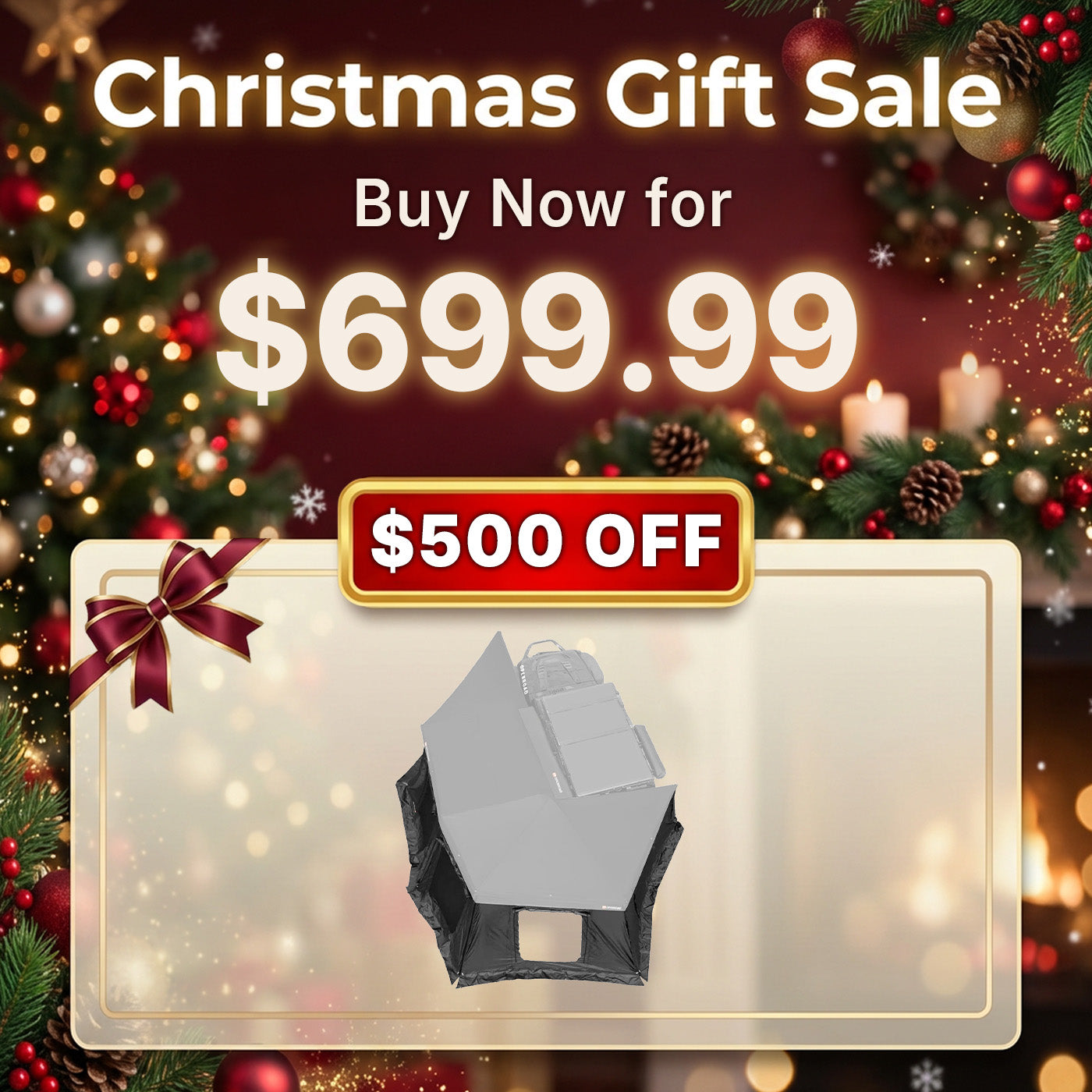 OPENROAD 270 Degree Awning Plus Sidewalls