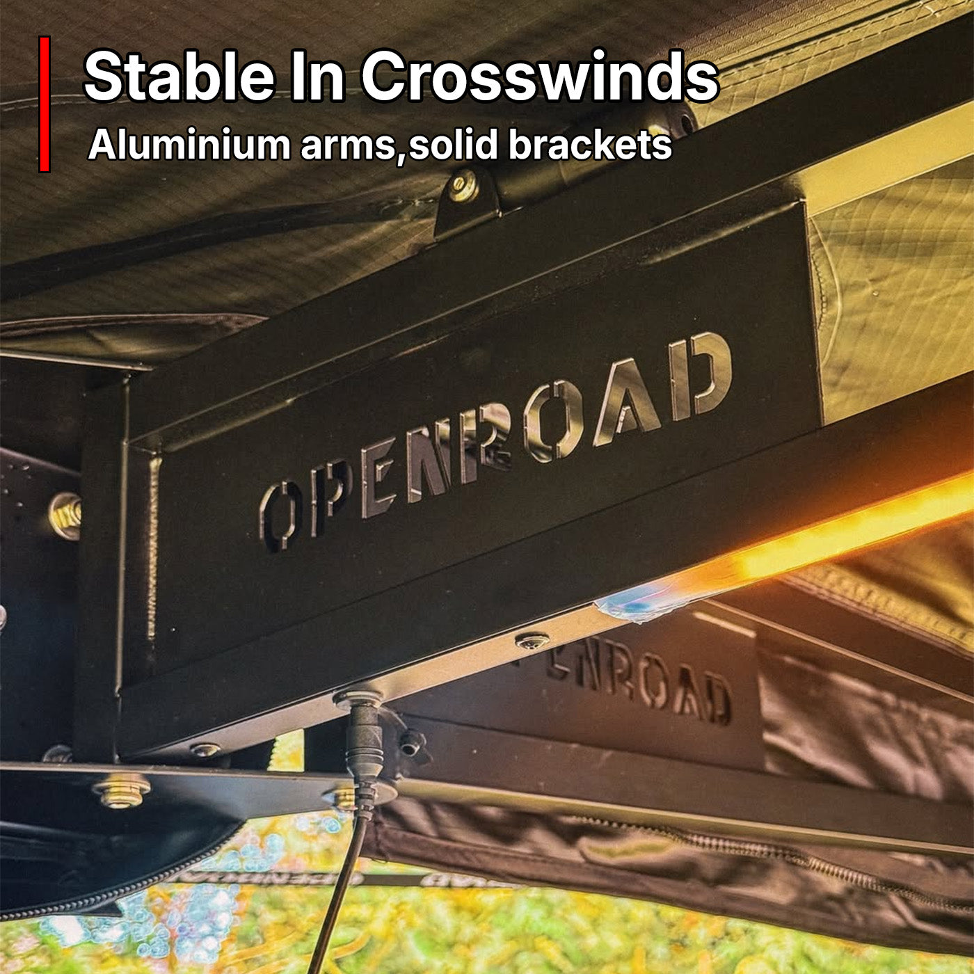 OPENROAD 270 Degree Awning With Zippered D-door