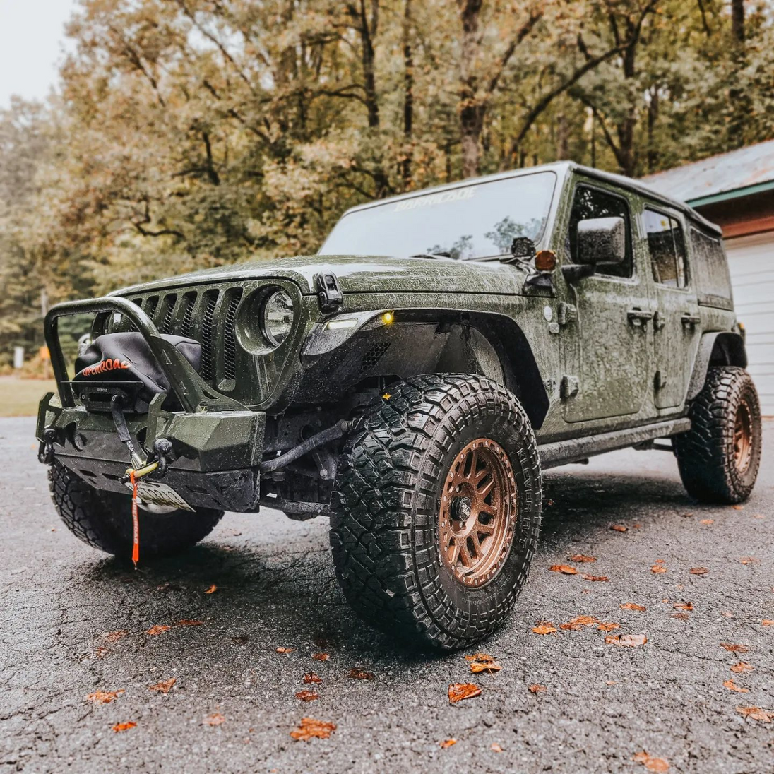 Winch Protection Cover Heavy Duty Waterproof Dust-proof Black Neoprene,Ideal for 2000-17500lbs winch accessories OPENROAD
