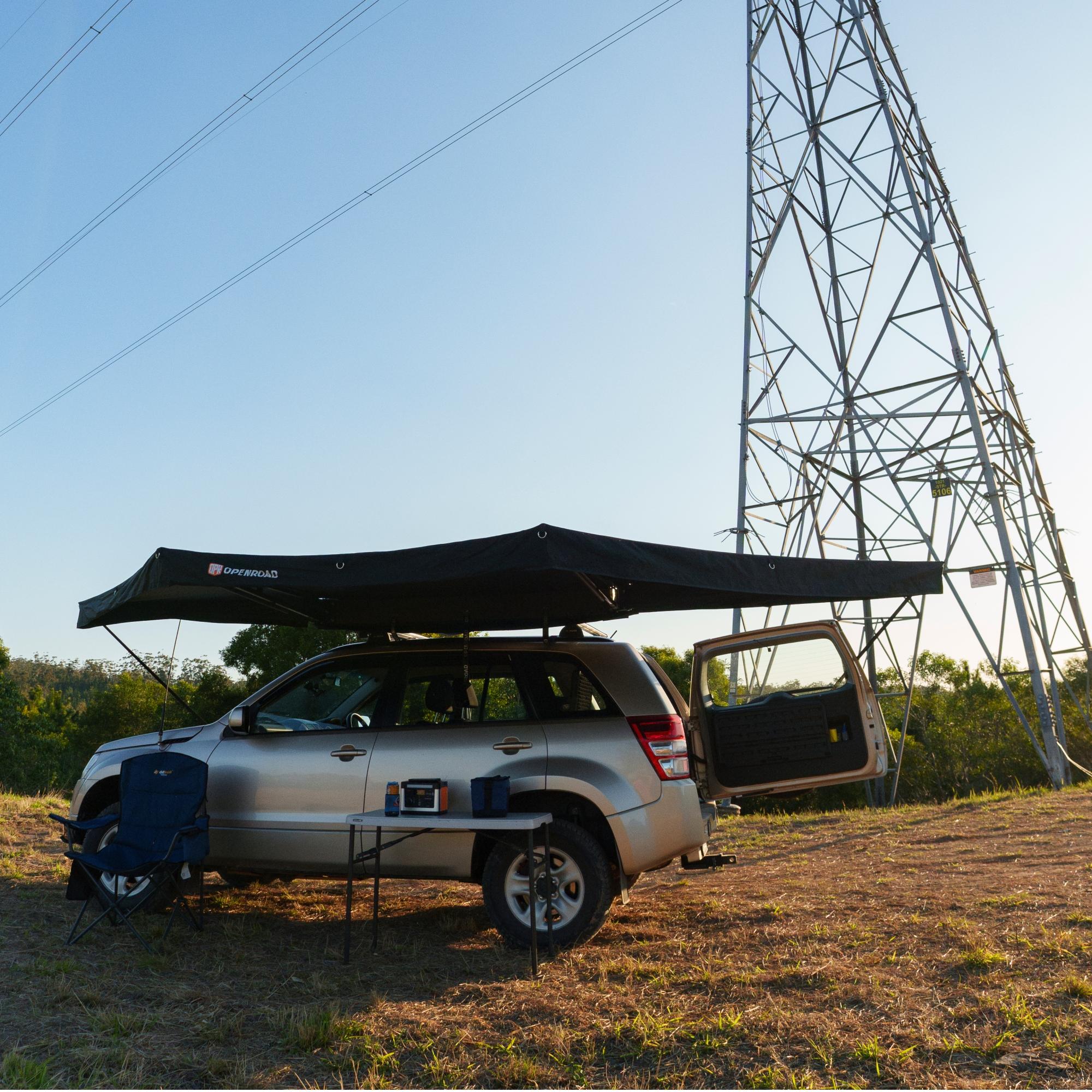 OPENROAD 180 degree Awning