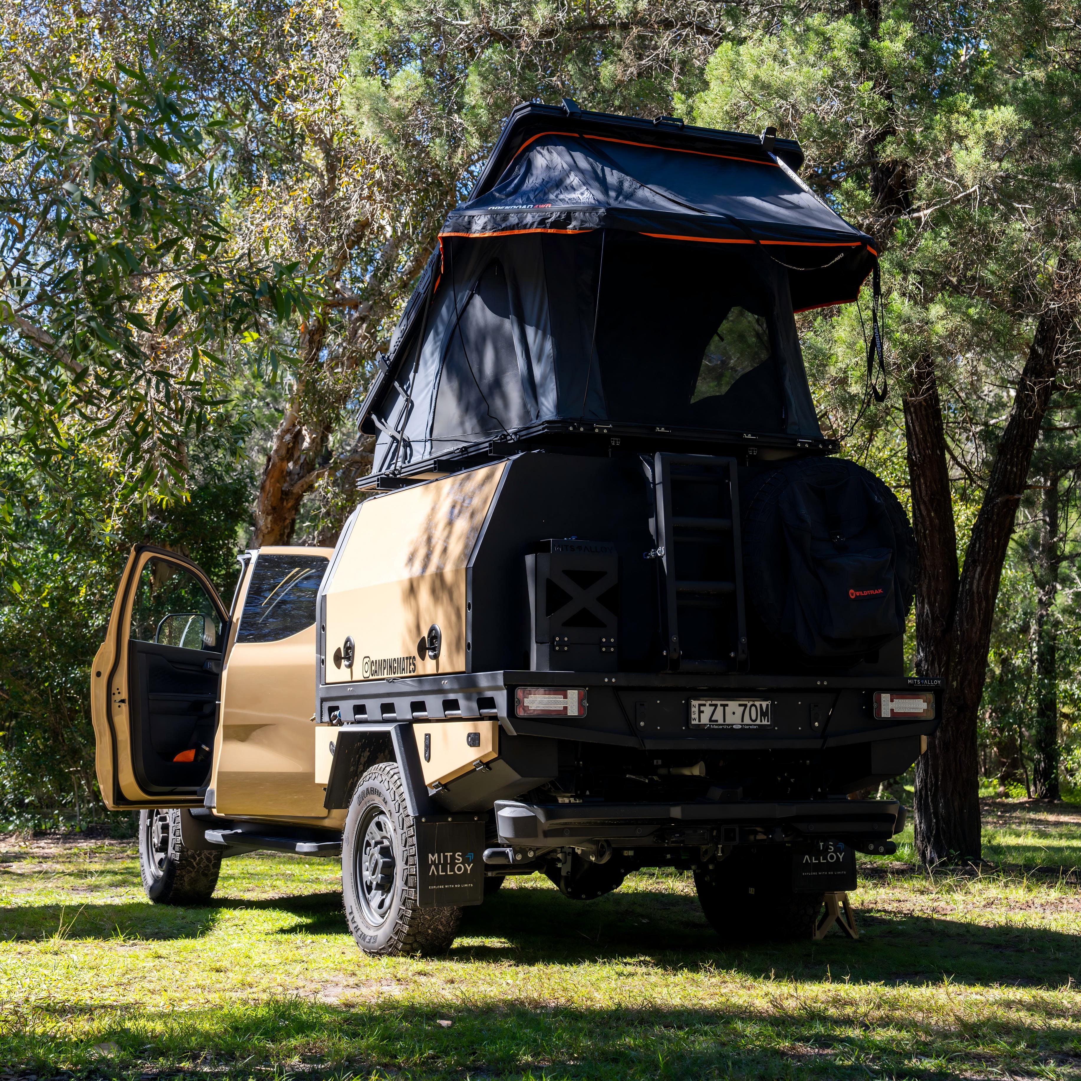 OPENROAD Aluminum Hard Shell Roof Top Tent-X Series
