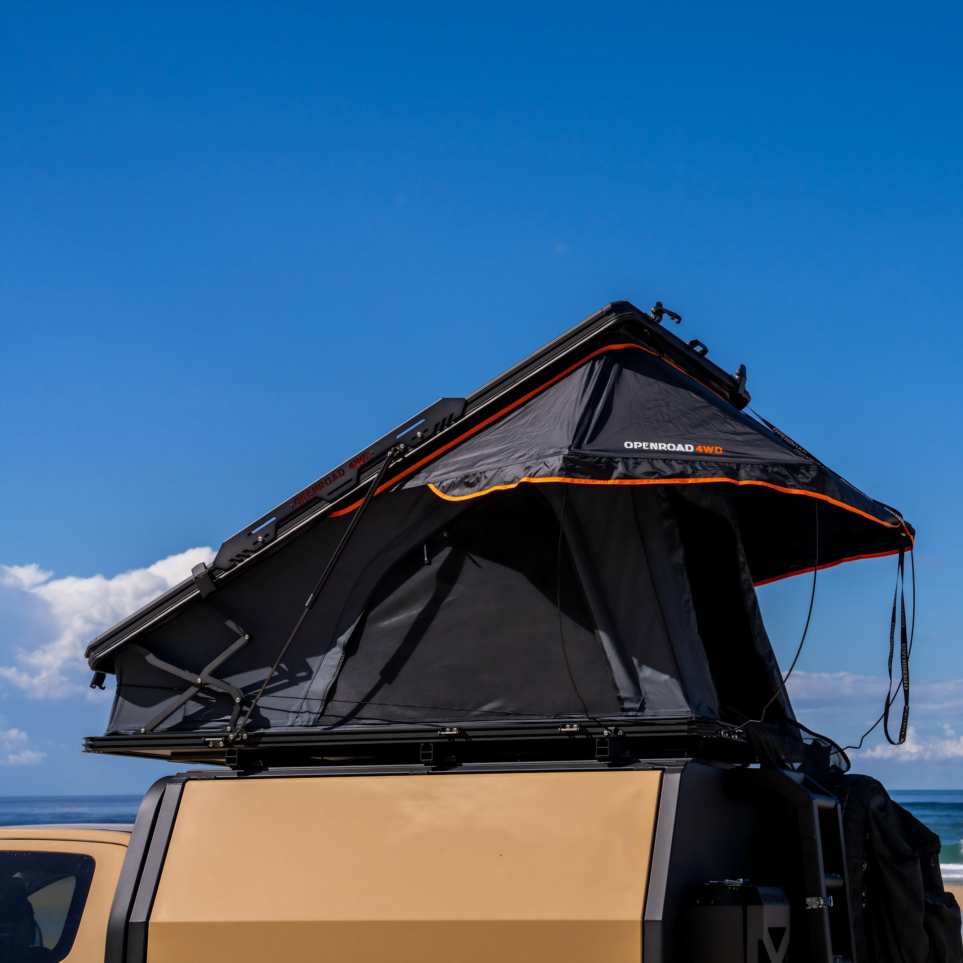 OPENROAD Aluminum Hard Shell Roof Top Tent-X Series