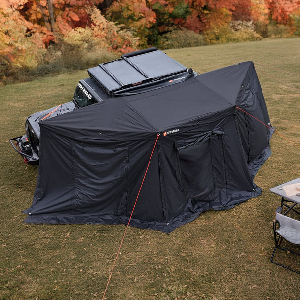OPENROAD 180 Free Standing Awning Openroad4wd with Awning Sidewalls