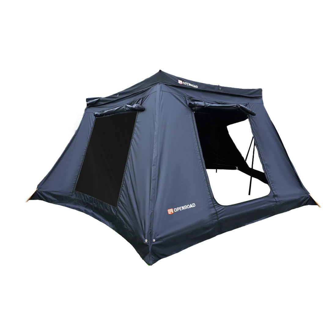 Aluminum Hardshell RTT and 270 Awning with 270 Awning Sidewalls and 12,000lbs Winch - Panther Series 3s Openroad4wd