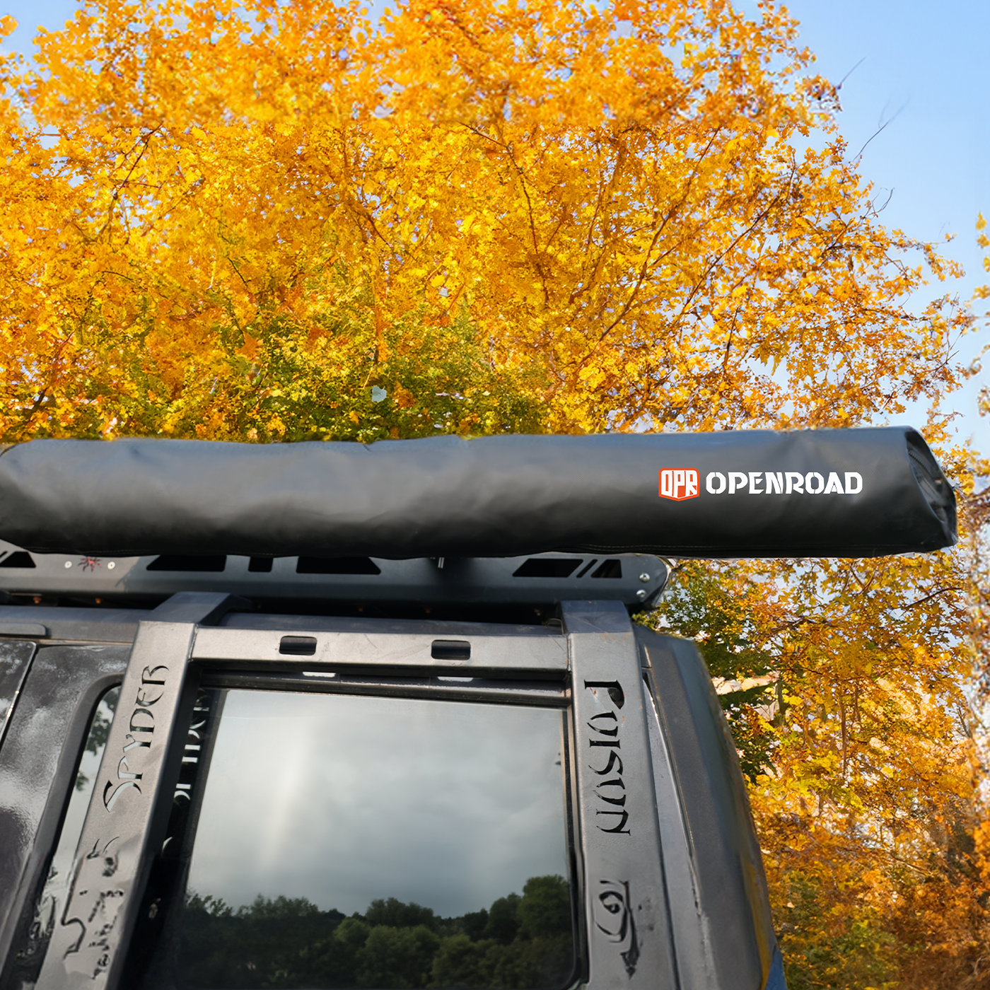 OPENROAD OUTDOOR SHOWER/CHANGING AWNING  openroad4wd.com   