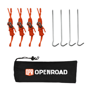 Awning Side Walls Rope and Nail  openroad4wd.com   
