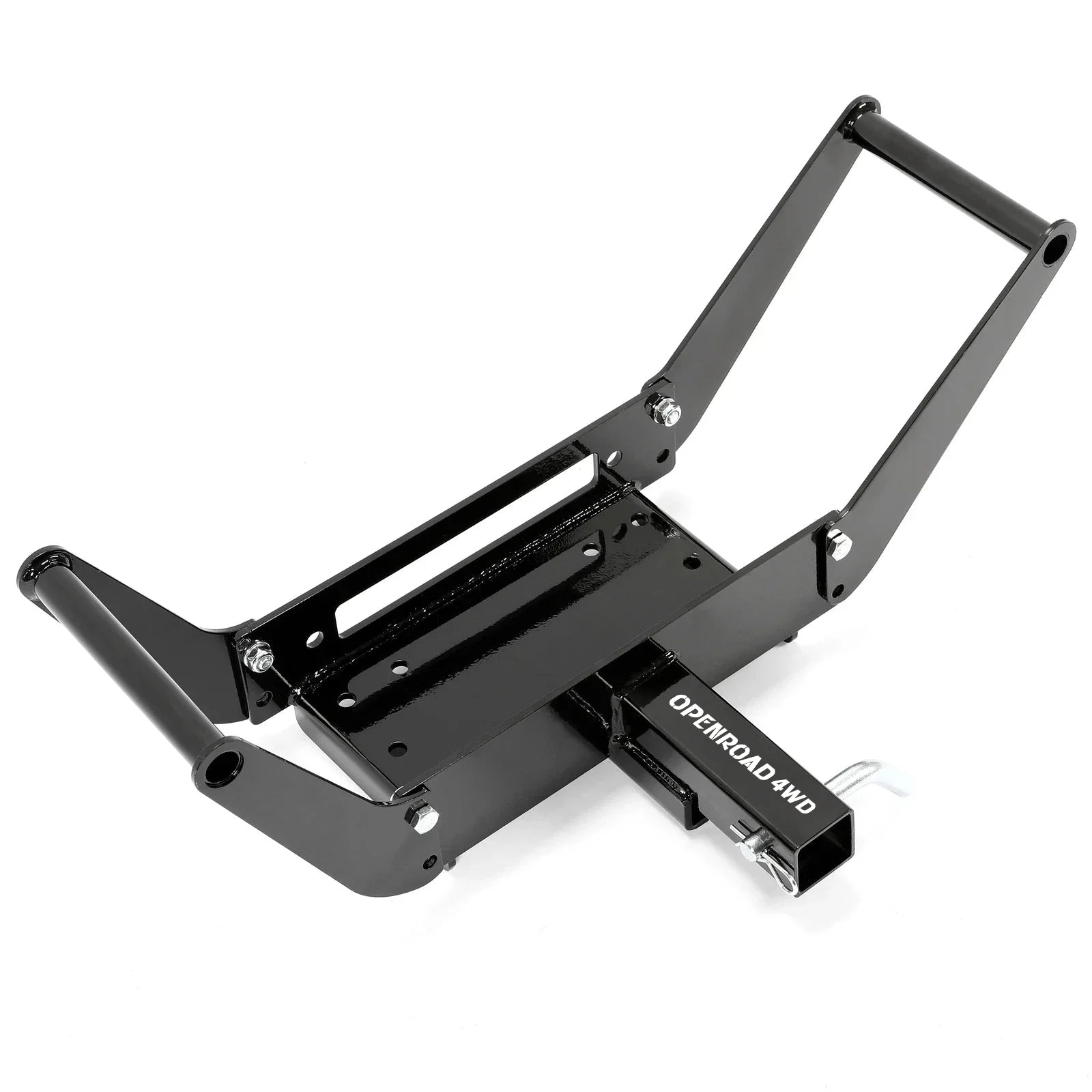 OPENROAD portable receiver hitch winch mounting plate