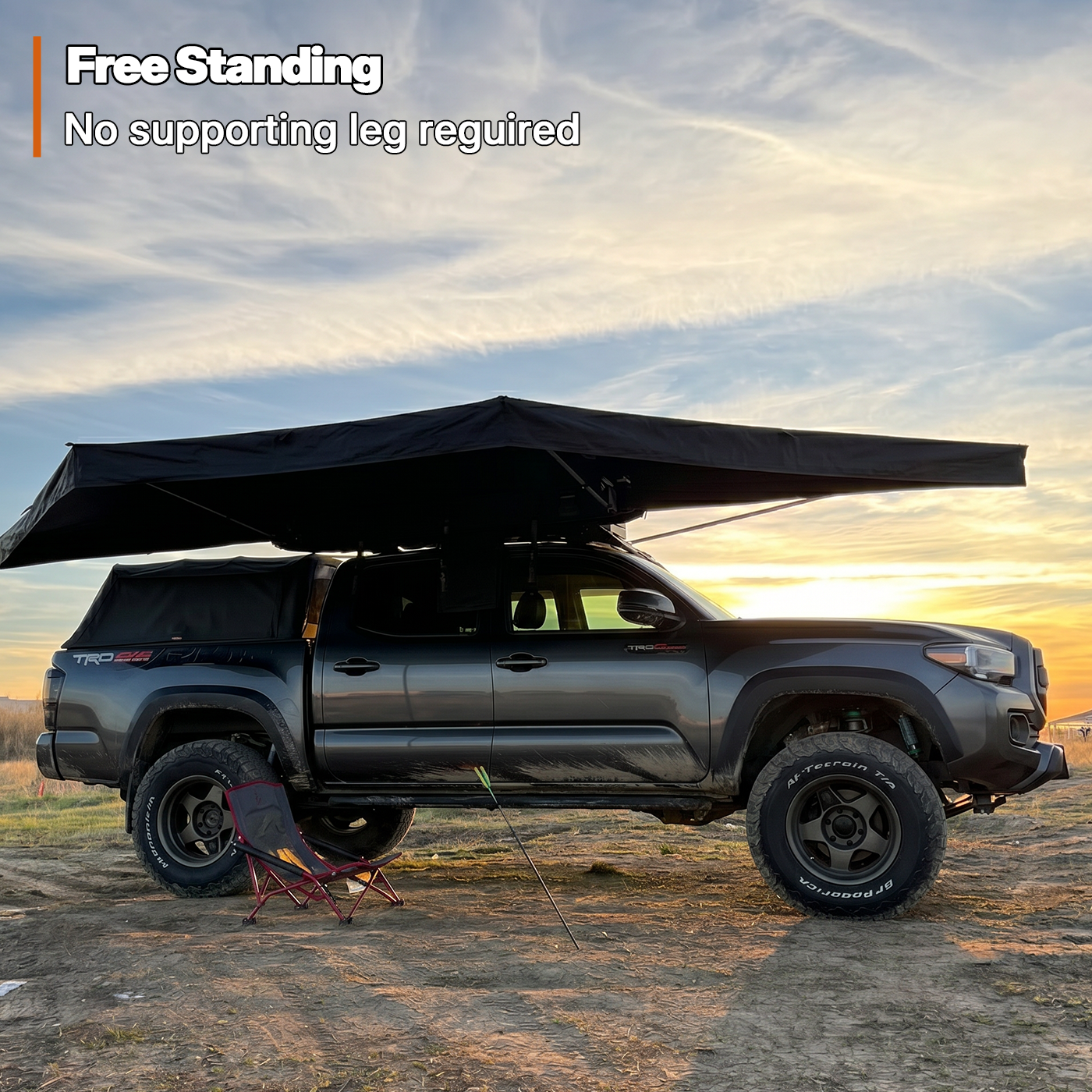 OPENROAD 2.5m 180 Freestanding Awning