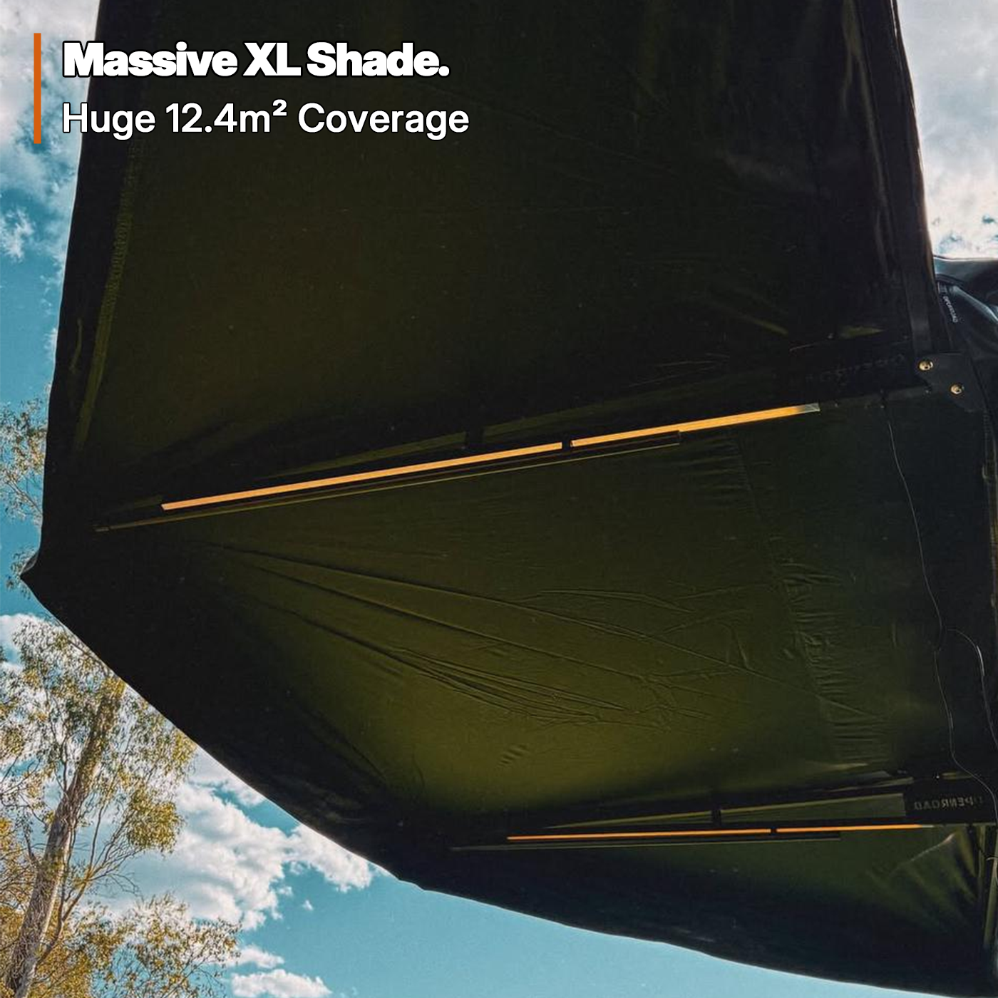 OPENROAD 2.5m 180 Freestanding Awning