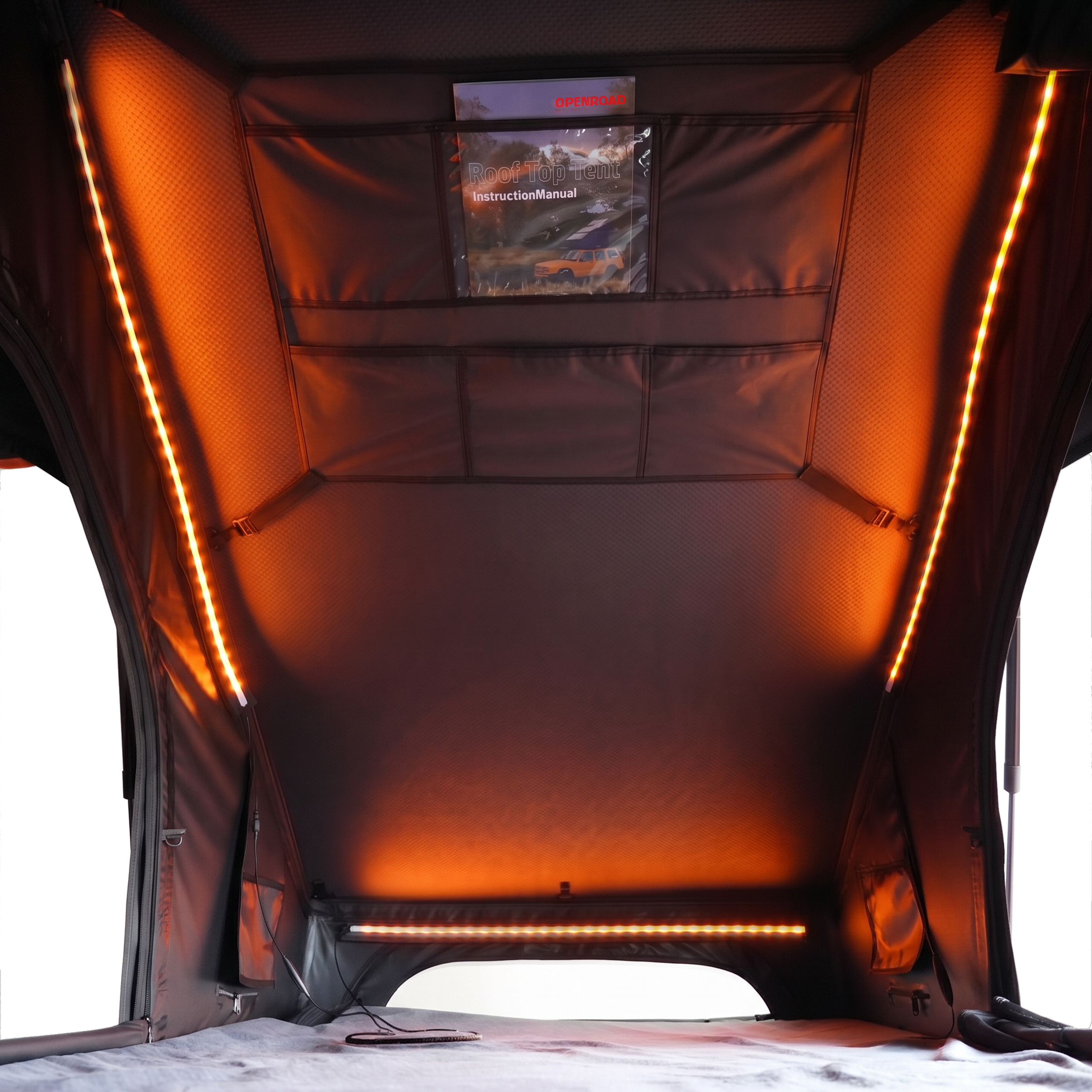 OPENROAD Aluminum Hard Shell Roof Top Tent-X Series