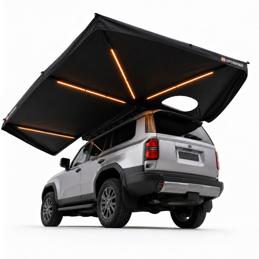 OPENROAD 270 Degree Awning XL With Zippered D-door