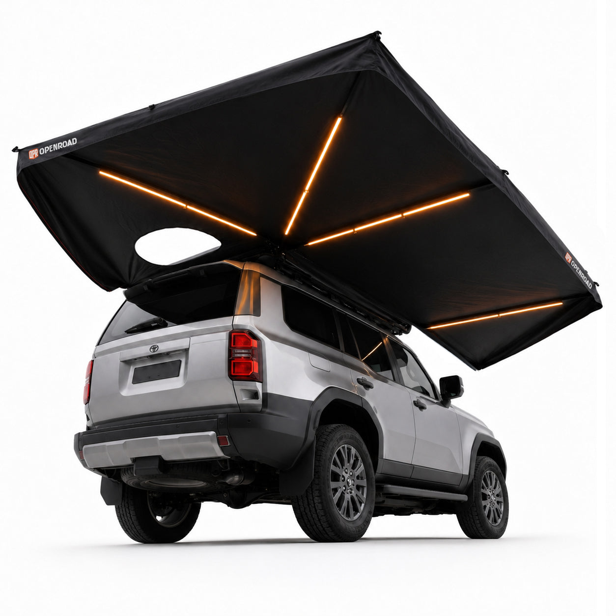 OPENROAD 270 Degree Awning XL With Zippered D-door