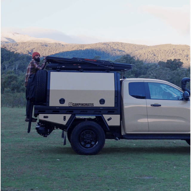 OPENROAD Aluminum Hard Shell Roof Top Tent-X Series
