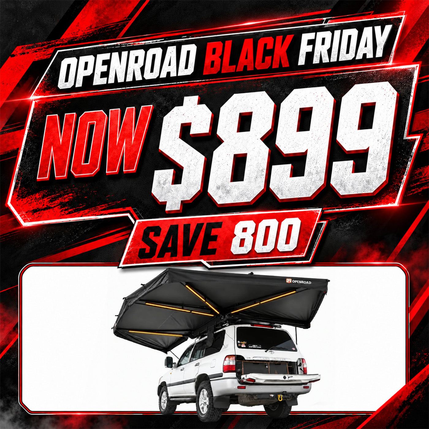 OPENROAD 270 Degree Awning XL（Pre Sale,ETA:25.November)