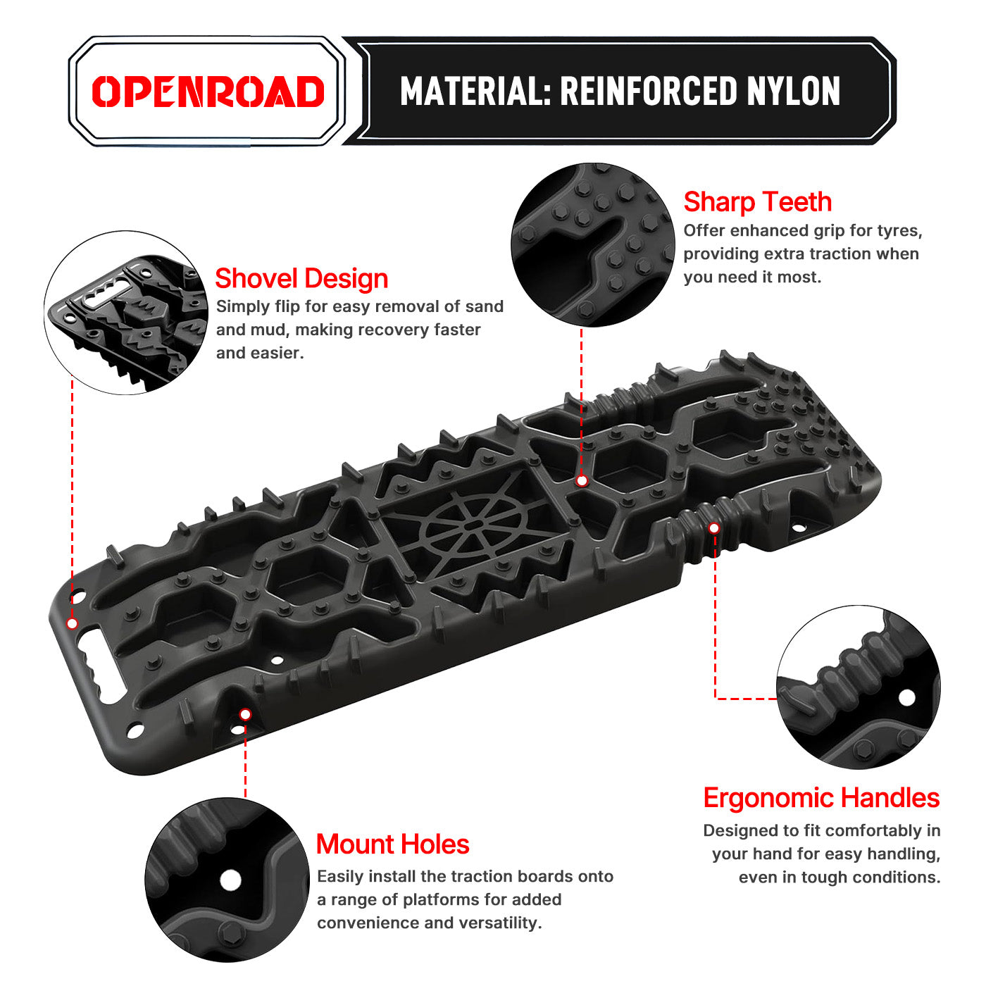 OPENROAD Recovery Tracks & Recovery Boards