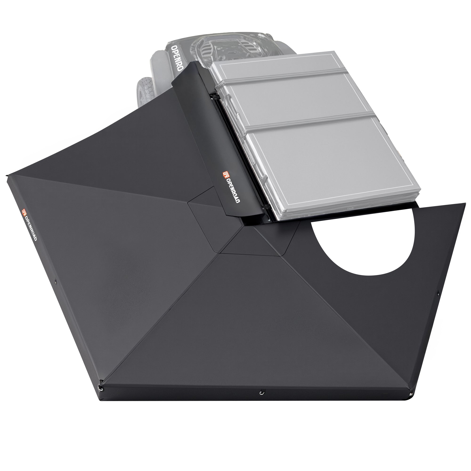 OPENROAD  270 Degree Awning With U-shaped Bracket