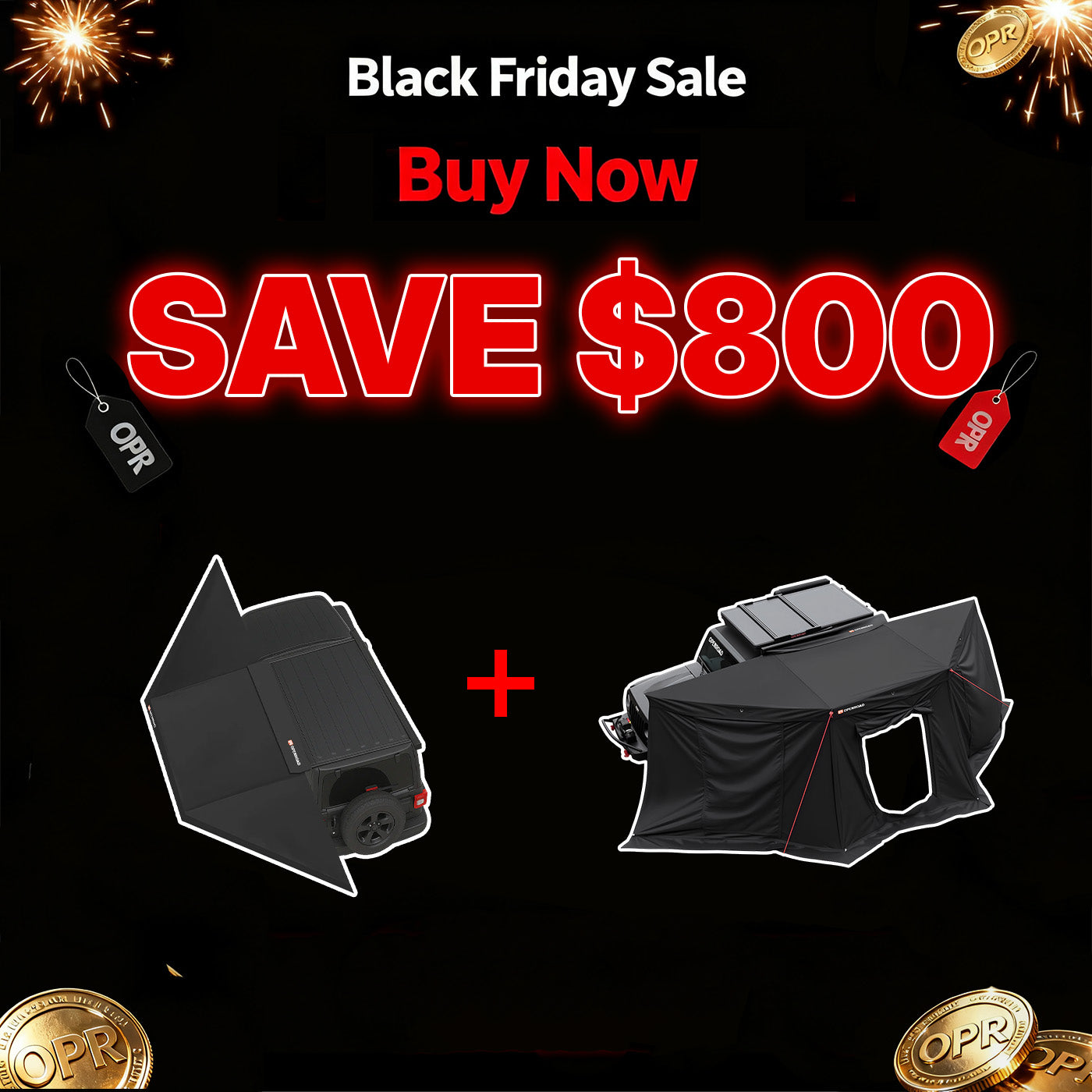 OPENROAD 180 Free Standing Awning