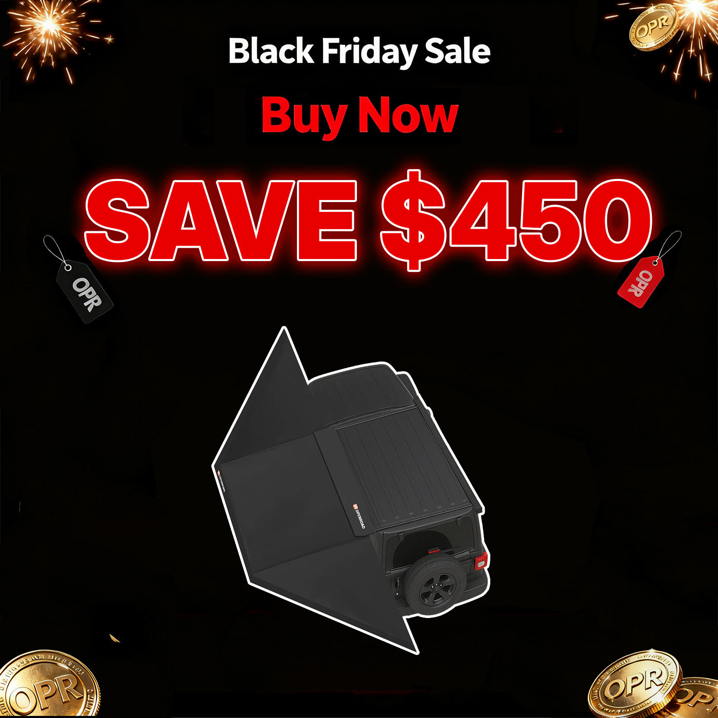 OPENROAD 180 Free Standing Awning