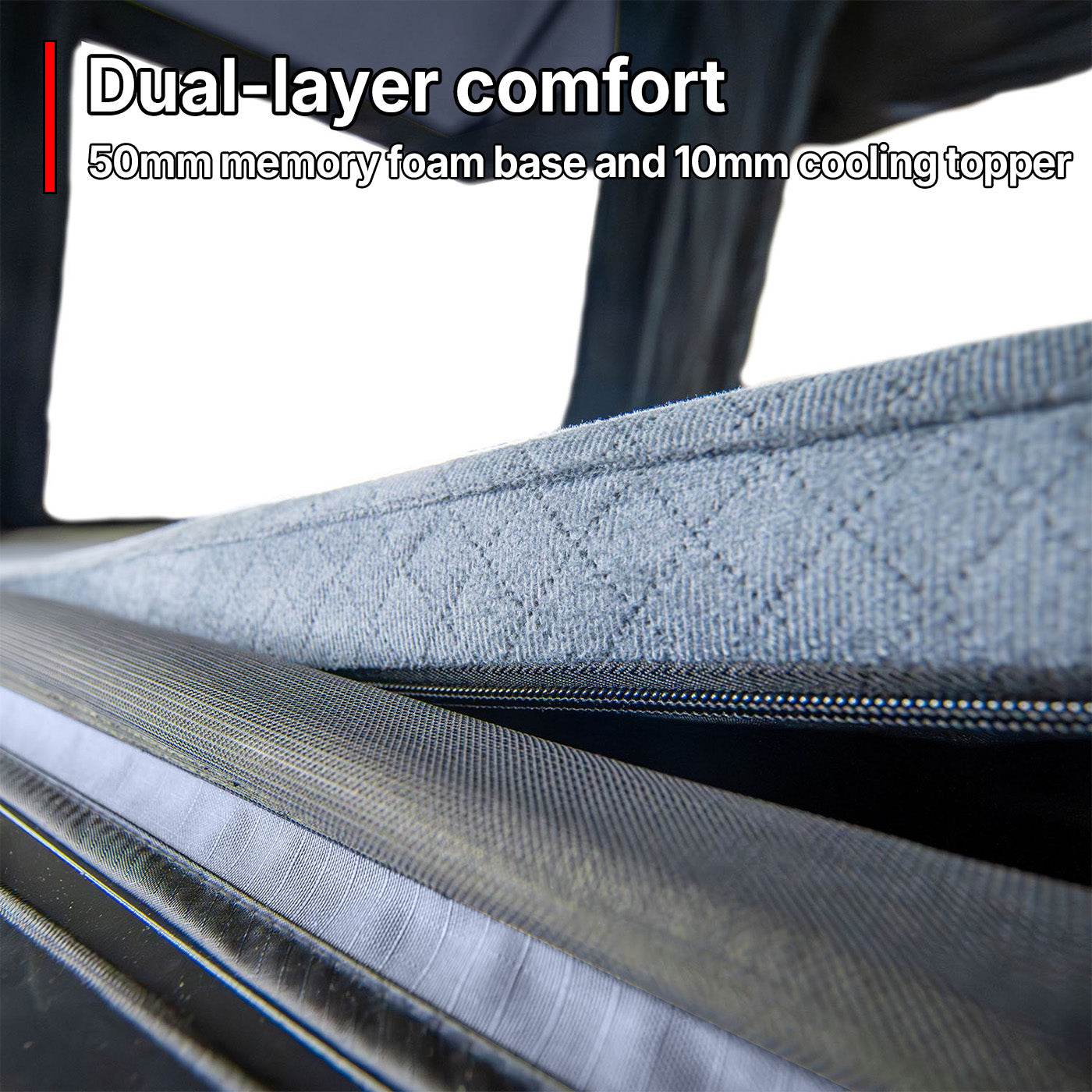 OPENROAD Aluminum Hard Shell Best Roof Top Tent-PeakRoof LT Series