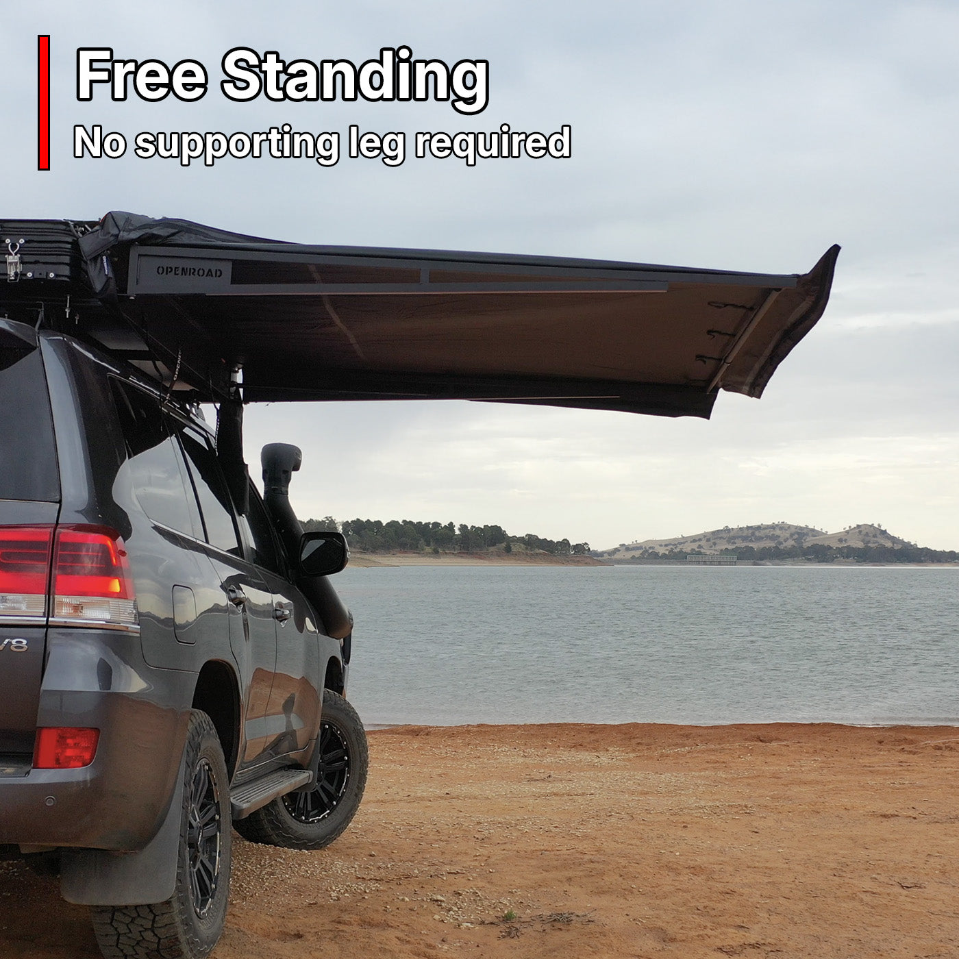 OPENROAD 90-Degree Quick-Open Awning