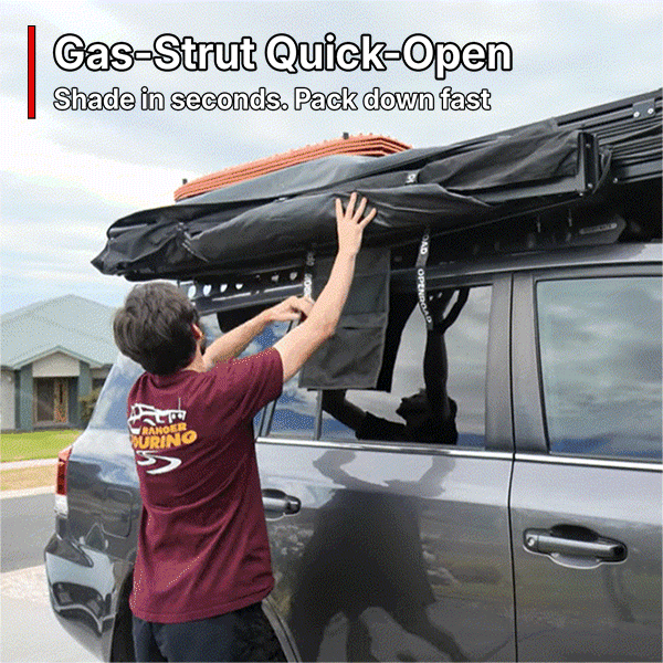 OPENROAD 90-Degree Quick-Open Awning