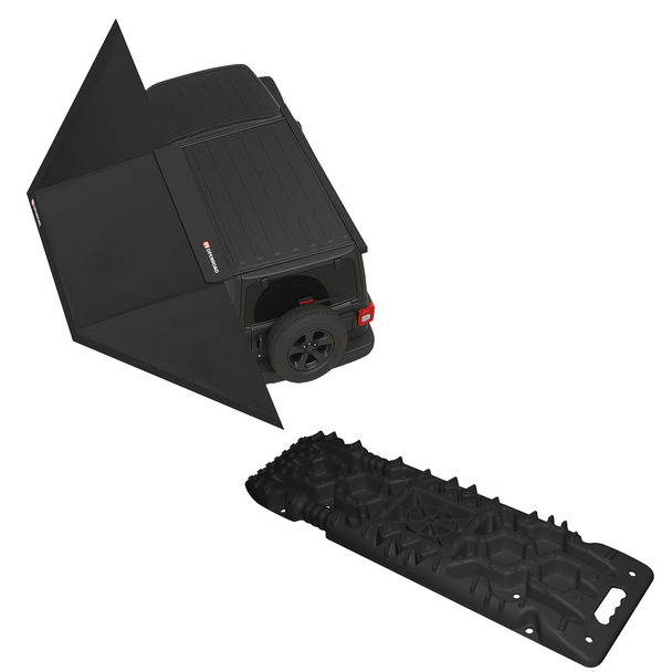 openroad 180 awning with Recovery Boards