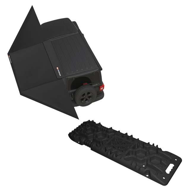 openroad 180 awning with Recovery Boards