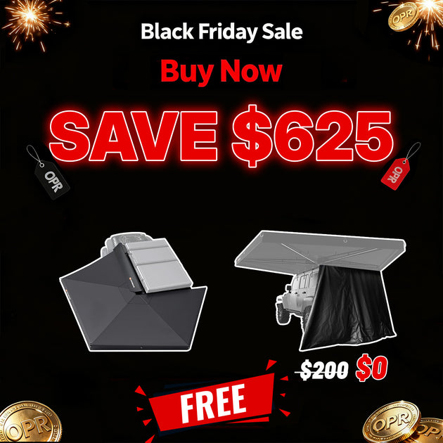 openroad 270 awning black friday deal: Buy 270 awning get the fifth awning  sidewall 