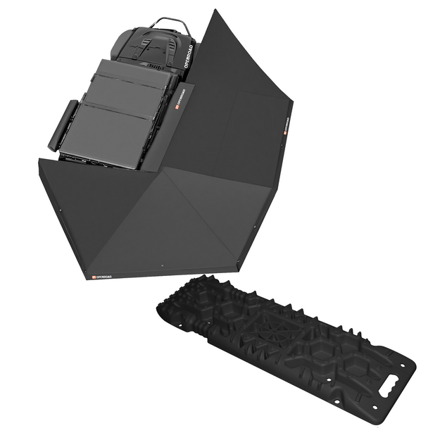 openroad 270 awning plus free standing and recovery tracks 